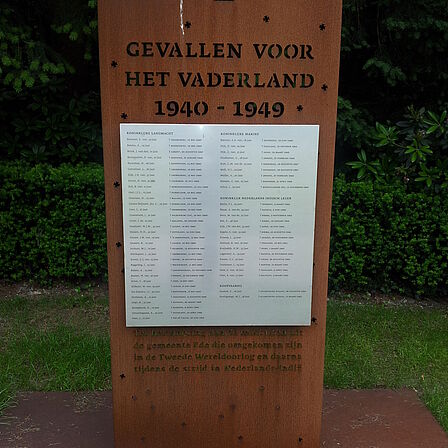 Monument militaire slachtoffers