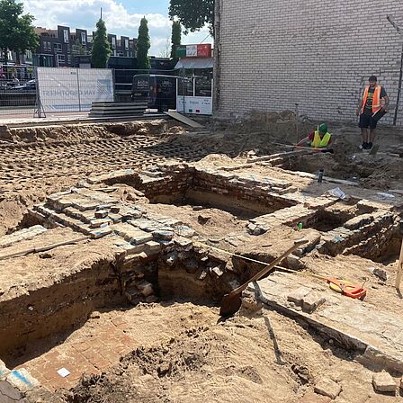 Archeologische opgraving Molenstraat
